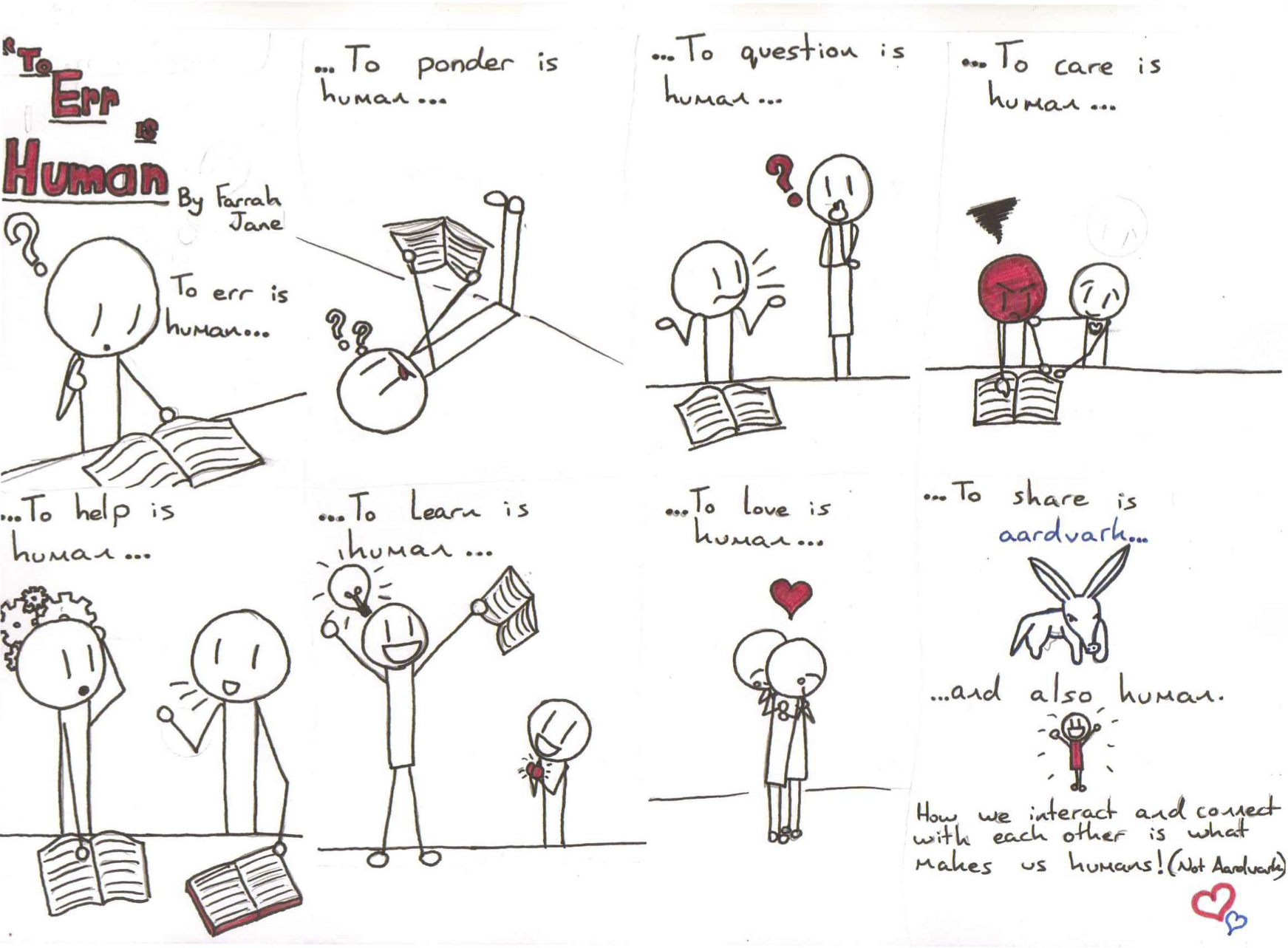 HUMANS comic-farrah-jane