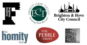 Brighton Festival, Homity Trust, The Pebble Trust, The Chalk Cliff Trust
